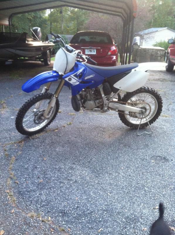 2013 250yz yamaha dirt bike 2 months old my loss your gain