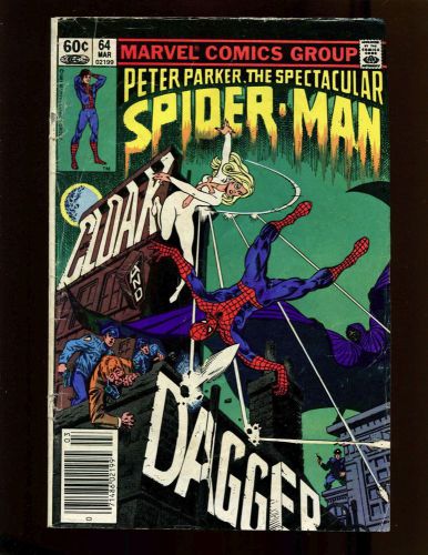 Spectacular Spider-Man #64 (News) GVG Hannigan Milgrom 1st &amp; Origin Cloak Dagger