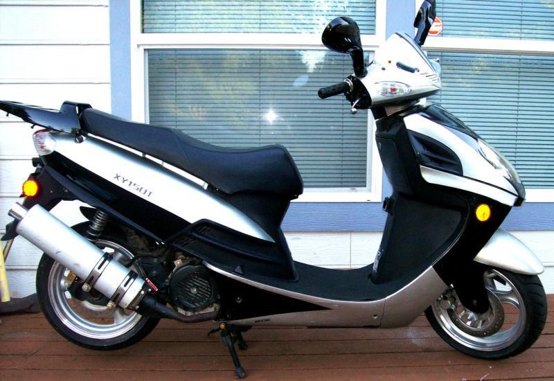 2009 XINGYUE XY150T CC Motor Scooter MOTORCYCLE 70MPG 80MPH LN Helmet Incld