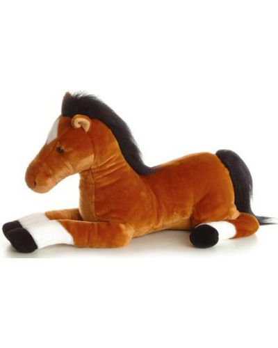 Aurora Desperado the Horse Plush Toy Tan One Size