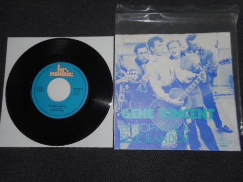 Gene Vincent Be Bop A Lula 45 rpm record with picture sleeve 1984 Holland NM!