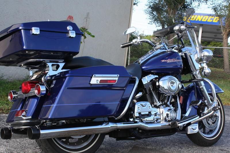 2007 Harley-Davidson Road King QR/tour pack, true duals,worth a look, stunning.