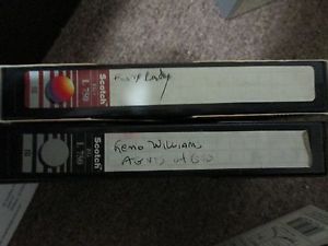 Beta betamax 2 tape lot - funny lady and remo williams / agnes of god