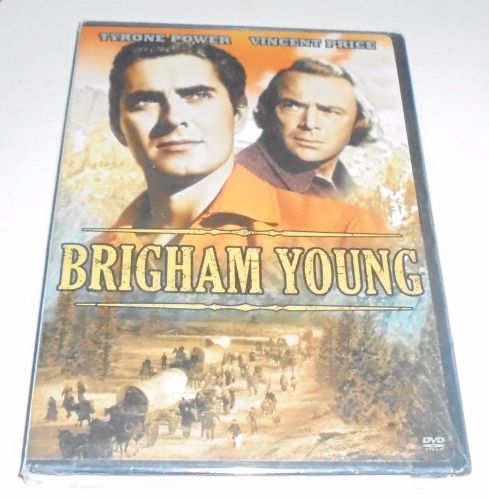 Brigham Young (DVD, 2003) 1940s Classic Movie Tyrone Power Vincent Price NEW