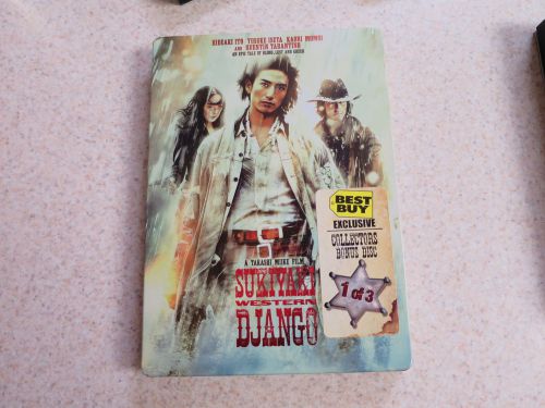 Sukiyaki Western Django (DVD, 2008, Bloody Benton Cover) Steelbook