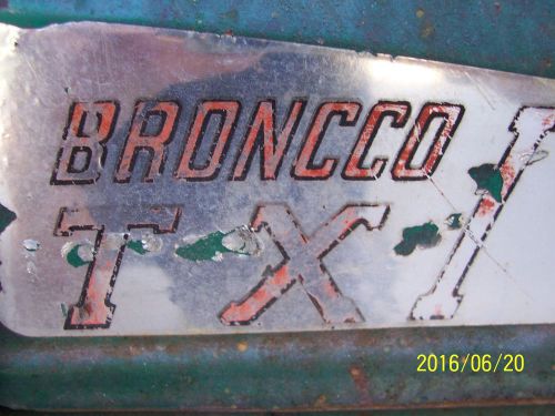 1968 Other Makes Broncco TX-1 DeLuxe mini bike