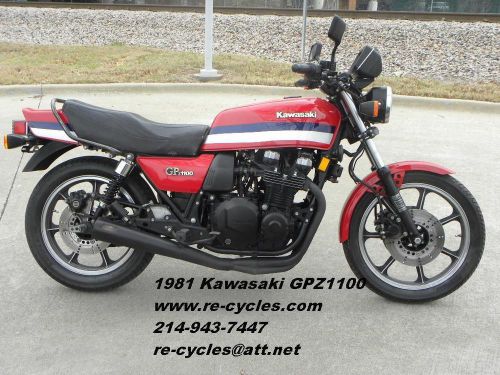 1981 Kawasaki GPZ1100