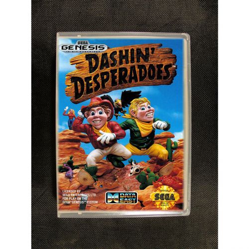 Dashin&#039; Desperados Sega SEGA Box Art/Case by DustCoveredGames!