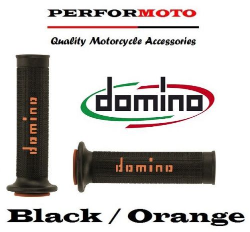 Domino RR Diamond Handle Bar Grips Husaberg 350 FE Black &amp; Orange