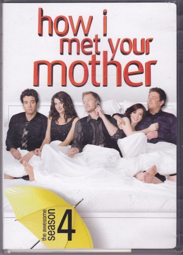 How I Met Your Mother w/ Alyson Hannigan Season 4 DVD (NR) 3/disc Set WS