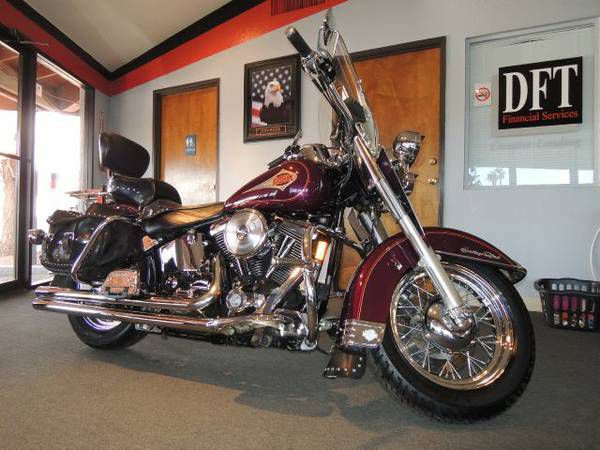 Durable 1996 harley davidson heritage softail flsct great condition durable unsp