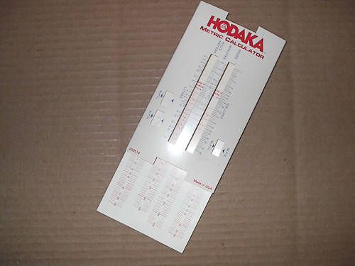 Hodaka Metric Calculator Vintage AHRMA ACE100 Super Rat Pabatco