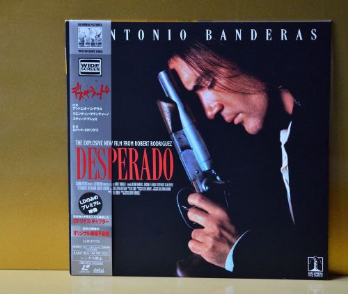 Laserdisc DESPERADO DIR ROBERT RODRIGUEZ Antonio BANDERAS Salma HAYEK