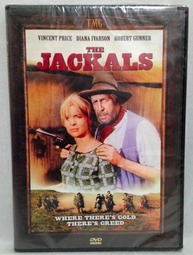 The Jackals (DVD, 1967) Vincent Price, Diana Ivarson, BRAND NEW SEALED DVD!