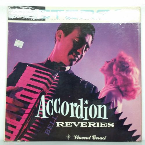 Vincent Geraci: Accordion reveries LP record album 5s