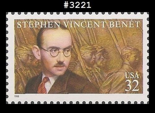 US #3221 MNH Stephen Vincent Benet