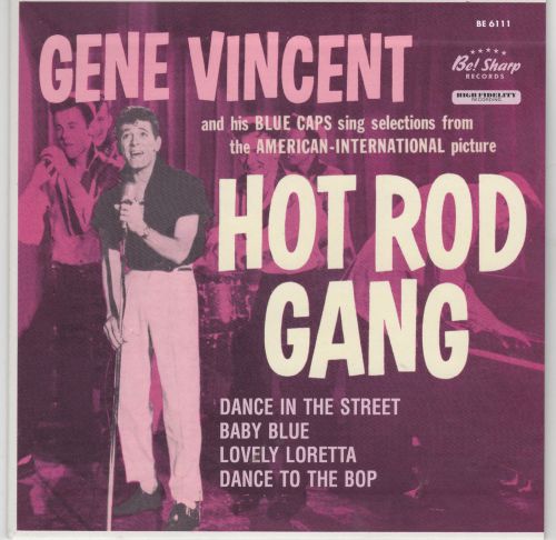 GENE VINCENT - Hot Rod Gang - Limited Edition Reissue BE! SHARP - BLACK WAX