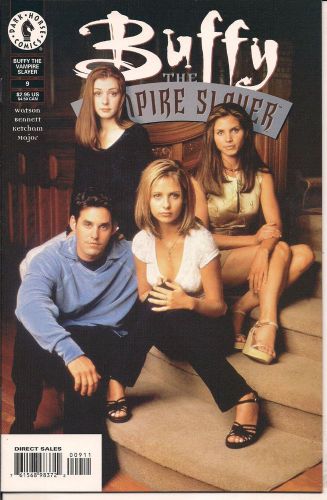 Buffy the vampire slayer dark horse #9 may 1999 sarah michelle gellar a hannigan