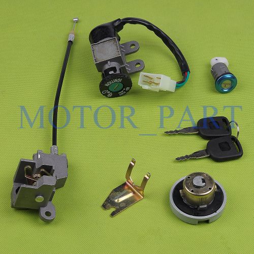 GY6 Ignition Key Switch Lock Set Fits Scooter Moped GY6 50cc, 139QMB, 1P39QMB