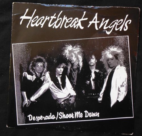 MTI Records ANGELS 001 - Heartbreak Angels, Desperado - 7&#034; Vinyl Single Record