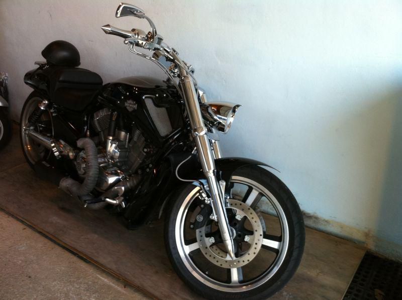 2009 Black Harley Davidson Custom V-Rod Muscle