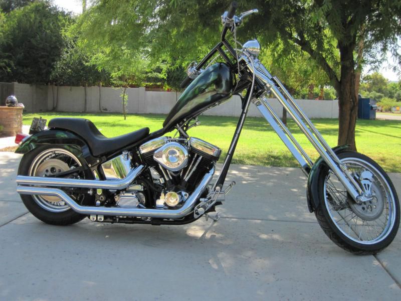 1994 Harley Davidson Softail Chopper. Long fork and stretch!! Check it out