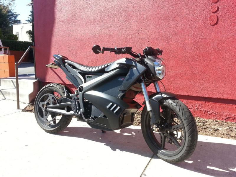 2012 Zero S ZF9 Custom Electric Motorcycle