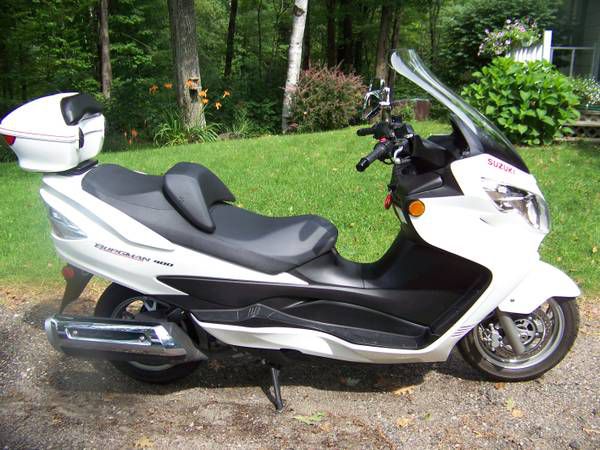 TRADE! 09 SUZUKI BURGMAN 400 for equal value bike or SELL outrite