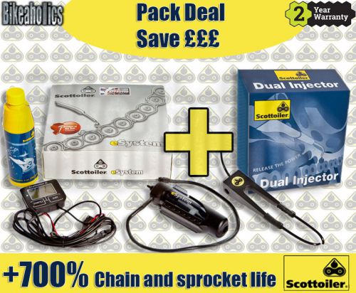 Scottoiler pack - e system &amp; dual injector- husaberg fe 501 - 1994
