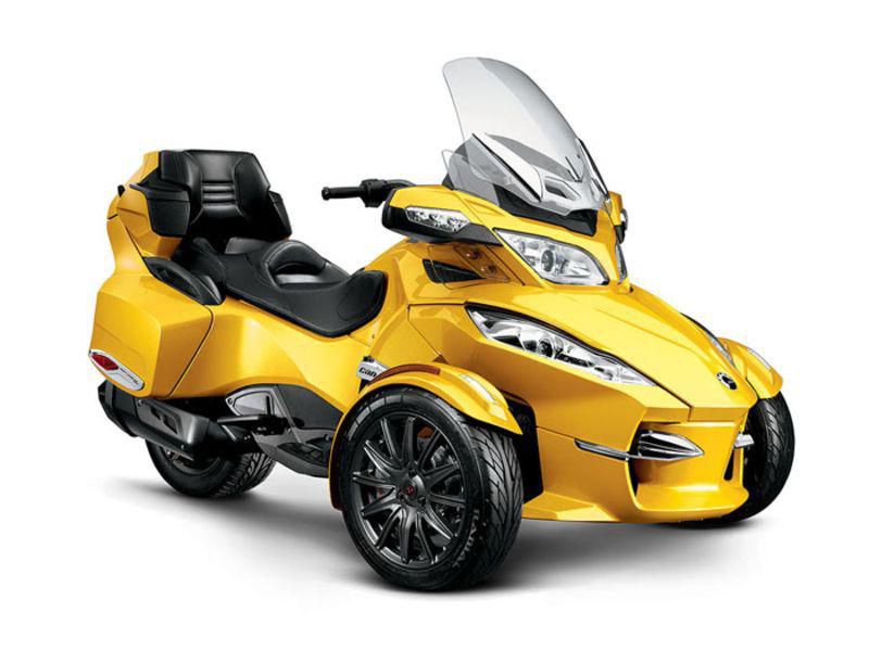 NEW 2013 Can-Am Spyder RT-S SE5 electric shift YELLOW MORE MODELS AVAILABLE