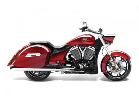 2012 Victory Cross Roads - Solid Sunset Red 