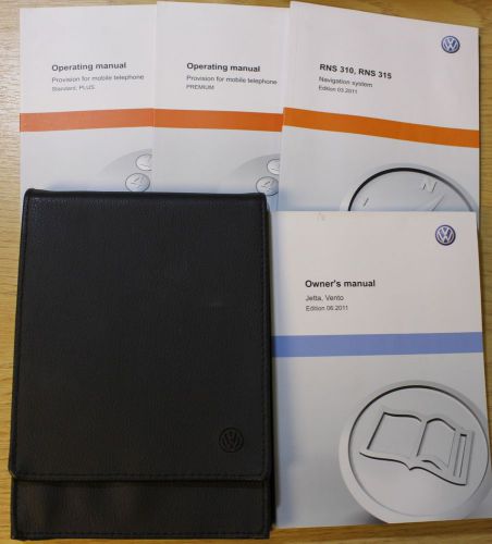 VW JETTA AND VENTO HANDBOOK OWNERS MANUAL WALLET 2010-2016 PACK 7641