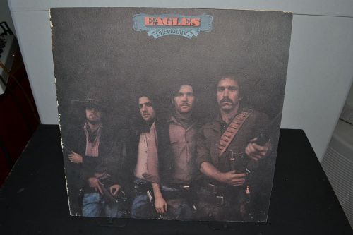 Eagles desperado 1973 sd5068 asylum 1st press textured cover exceptional vinyl