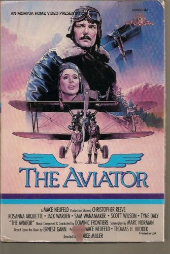 The aviator (1985 beta/betamax big box) christopher reeve