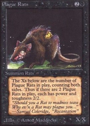 Plague Rats X1 (Beta) MTG (NM) *CCGHouse* Magic