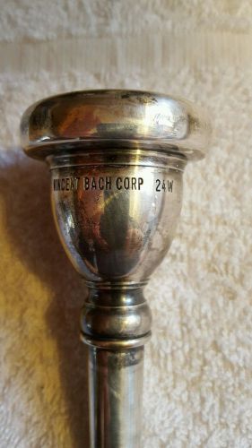 Vintage Vincent Bach Corp. 24W Tuba Mouthpiece