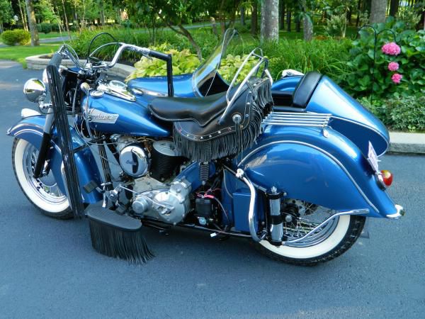 Indian Roadmaster !! 1953 ++ Chief with Indian Sidecar