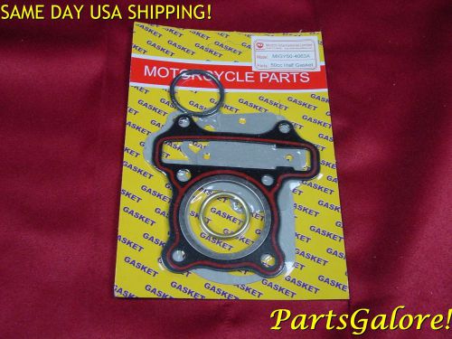 Top end / head gasket set gy6 50 50cc honda chinese &amp; european scooter e244