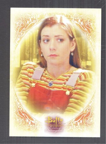 Alyson Hannigan, Actress as Willow. 2004 Buffy: Women of Sunnydale Card #10