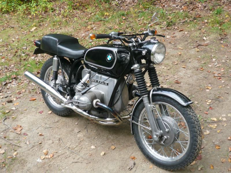 1973 BMW R75/5 SWB Cafe Scrambler. Number Match. Thoroughly Revivified. Fast.