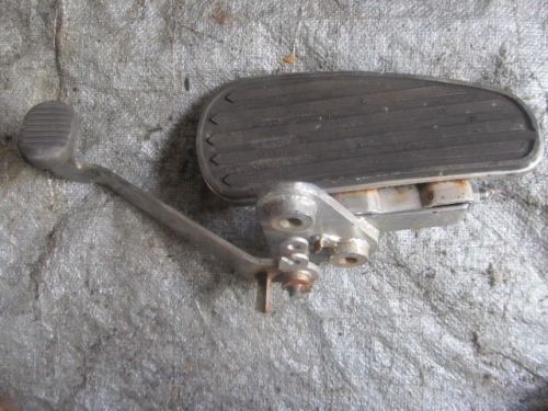 05 vento rebellian BRAKE PEDAL WITH BRACKET AND PEG FOOT REST