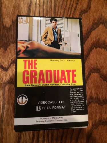 The Graduate (1967) Vintage Beta - Dustin Hoffman