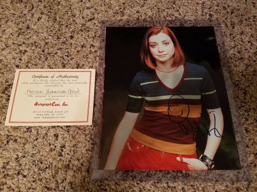 Alyson Hannigan Signed 8 x 10 - Willow Autographed Photo - 100% Authentic Auto