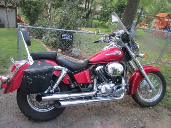 2003 honda shadow ace 750 great price lots of extras