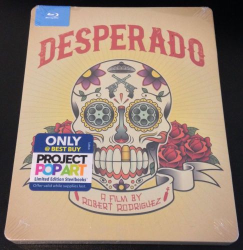 DESPERADO Best Buy Exclusive Limited Blu-Ray SteelBook Region Free. New Sold Out