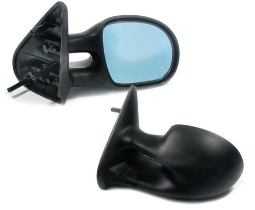 Manually adjustable sport mirrors side mirrors for vw golf 3 vento