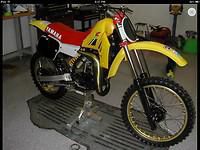 1984 Yamaha YZ 125 Restored in Great Condition Vintage AHRMA Post Vintage Ultima