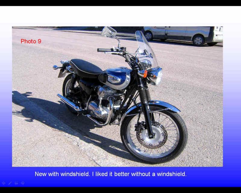 Euc 2000 kawasaki w650 motorcycle blue silver, 29,233 miles, 3.6 gal tank, 54 hp
