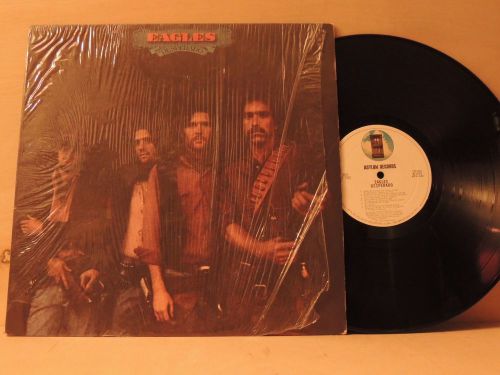 Eagles lp desperado **vg disc** cover in shrink 1973