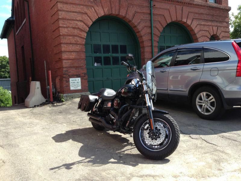 2010 Fat Bob motorcycle, custom